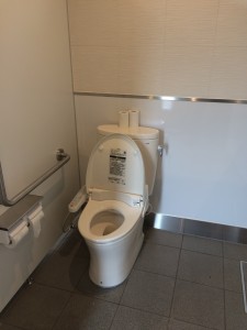 北海道安平町鹿公園のキャンプ場のトイレはウォッシュレット完備！