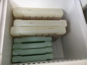 ロゴスの保冷剤の凍結