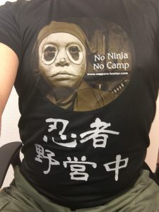 忍者Tシャツ