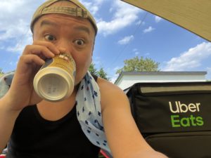 Ubereatsのソフトクーラーボックスはキャンプで使えるか？